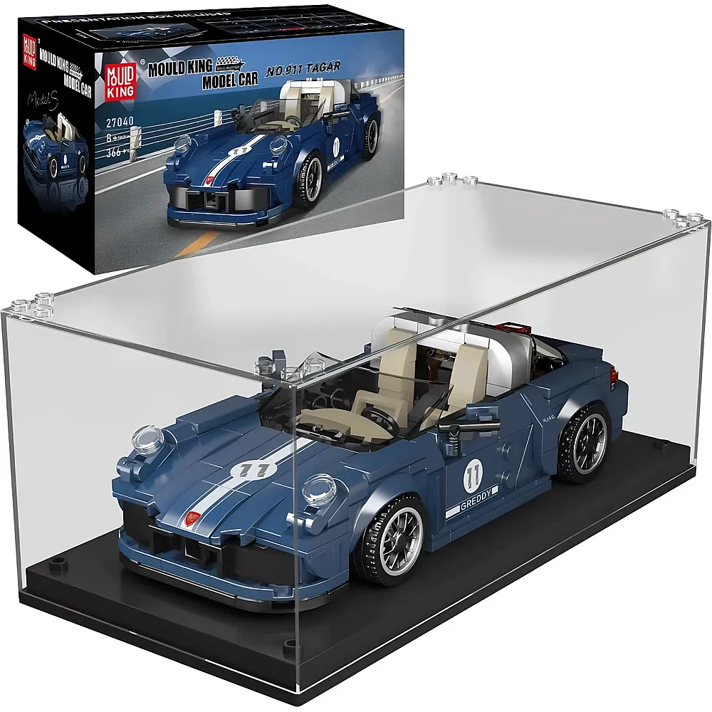 meinspielzeug - Mould King Speed Champion Rennwagen 911 27040 | Klemmbausteine Fahrzeuge
