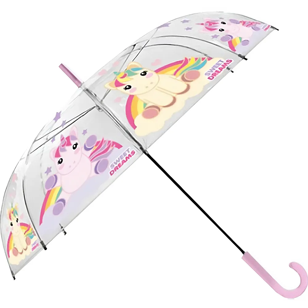 Kids Licensing Einhorn Regenschirm aus Polyester 50cm | Accessoires