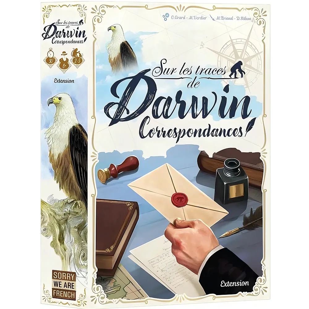 Sorry WE Are French Sur Les Traces DE Darwin Ext. Correspondances FR
