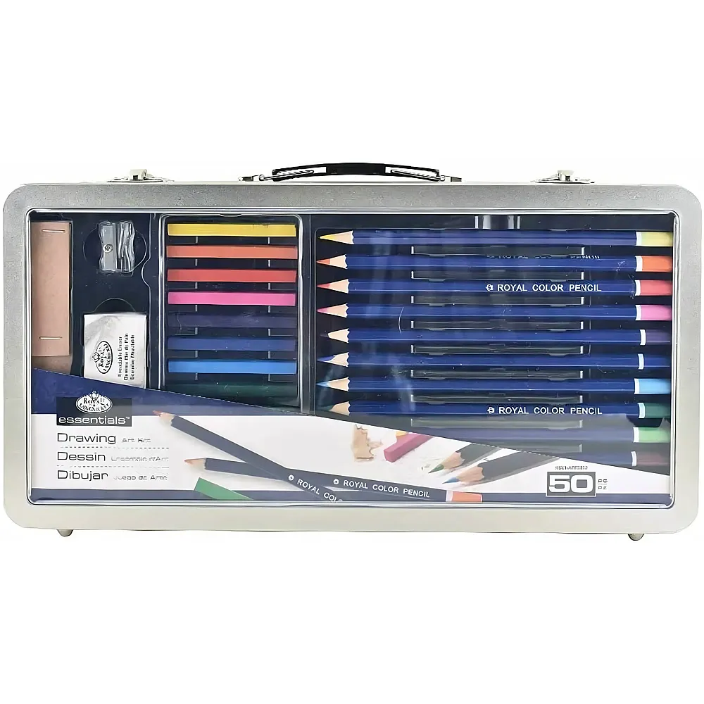 Royal & Langnickel R&l Coffret Alu 50pcs Dessin ET Esquisse - Suche