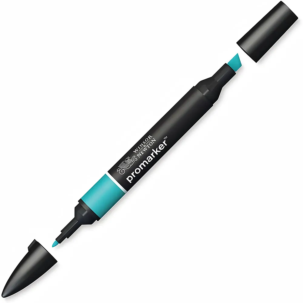 Winsor & Newton Promarker Stift mit 2 Spitzen T�rkis | Farbe & Kreide