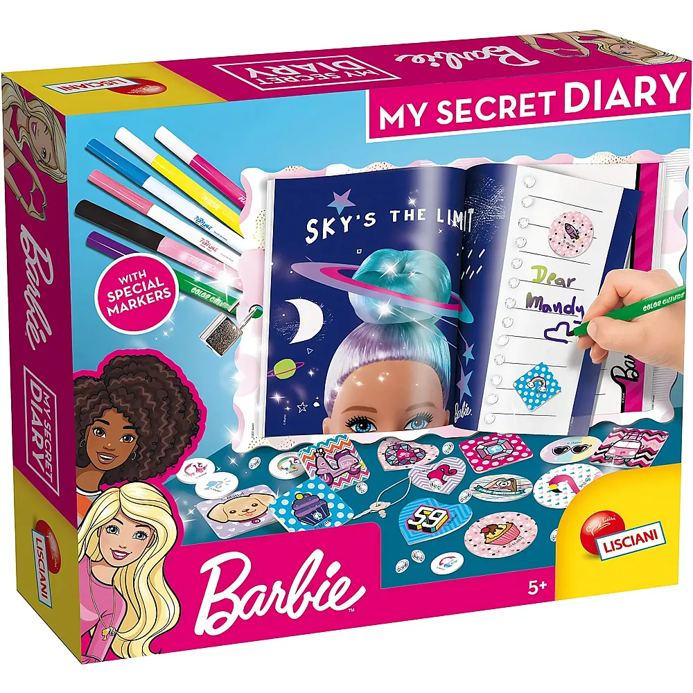 Lisciani Barbie Personalisiertes Tagebuch