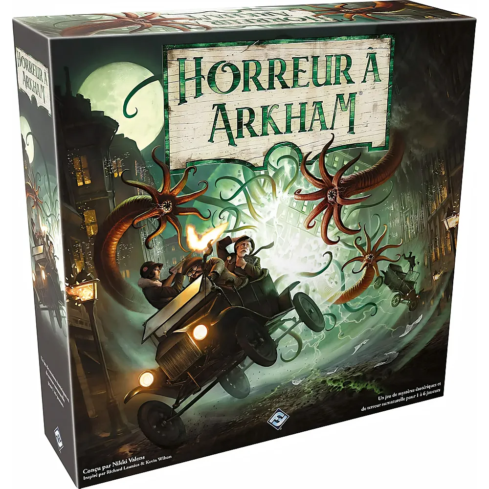 Fantasy Flight Games Arkham Horror Horreur � Arkham 3eme Edition FR