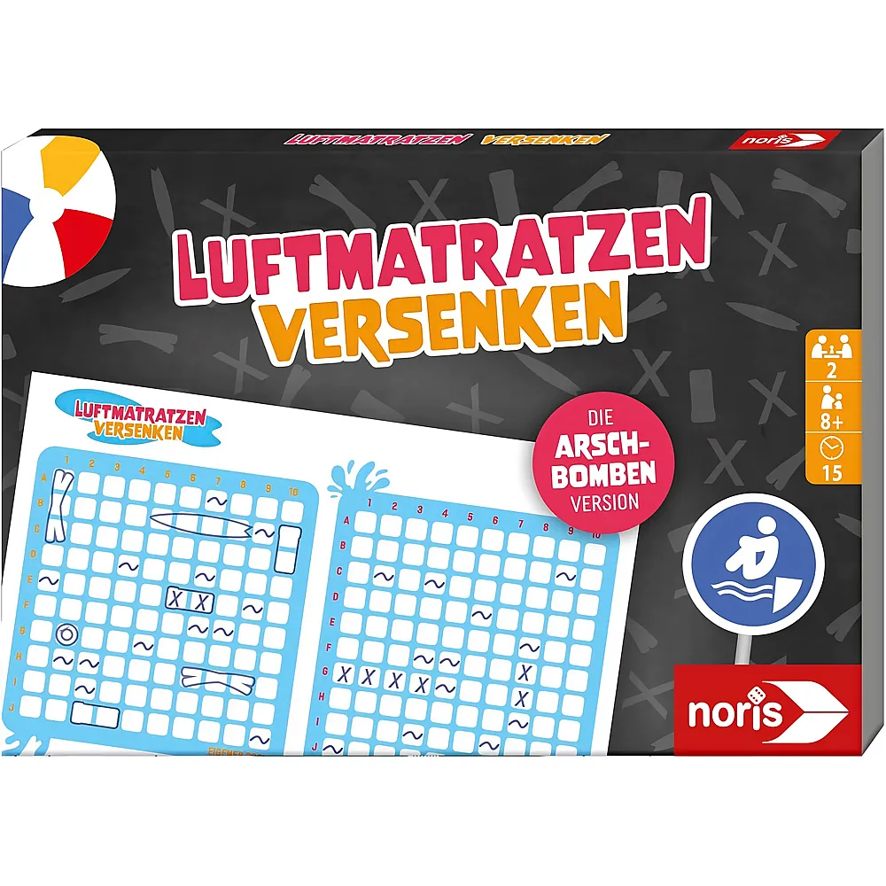 Noris Luftmatrazen versenken Spielblock