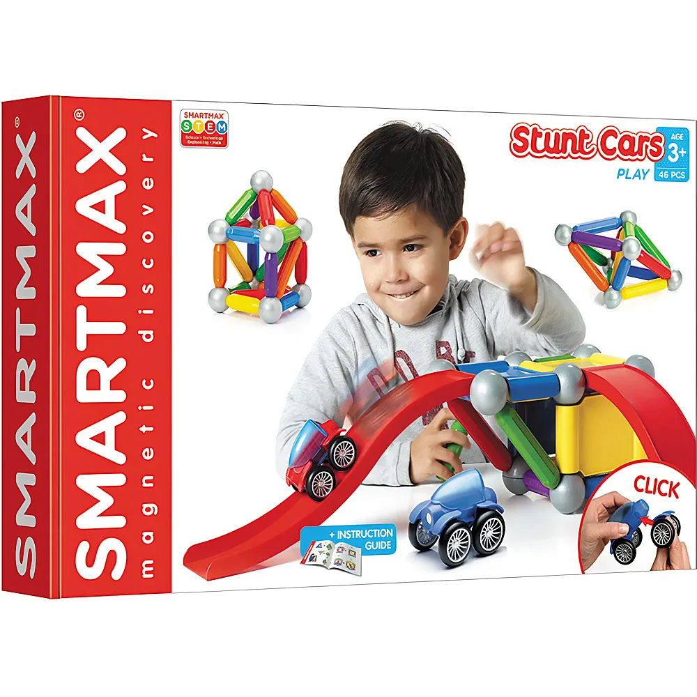 SmartMax vehicles Stunt Cars 46Teile