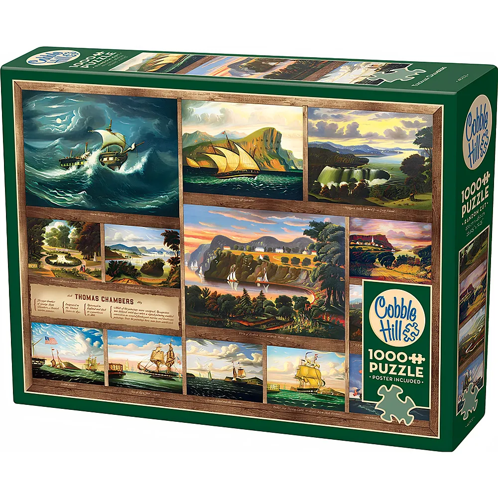 Cobble Hill Puzzle Thomas Chambers - Random Cut - 1000 Teile
