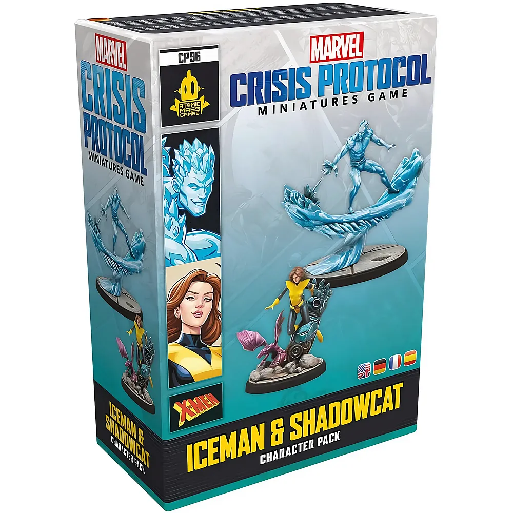 Atomic Mass Games Marvel Crisis Protocol Iceman & Shadowcat mult