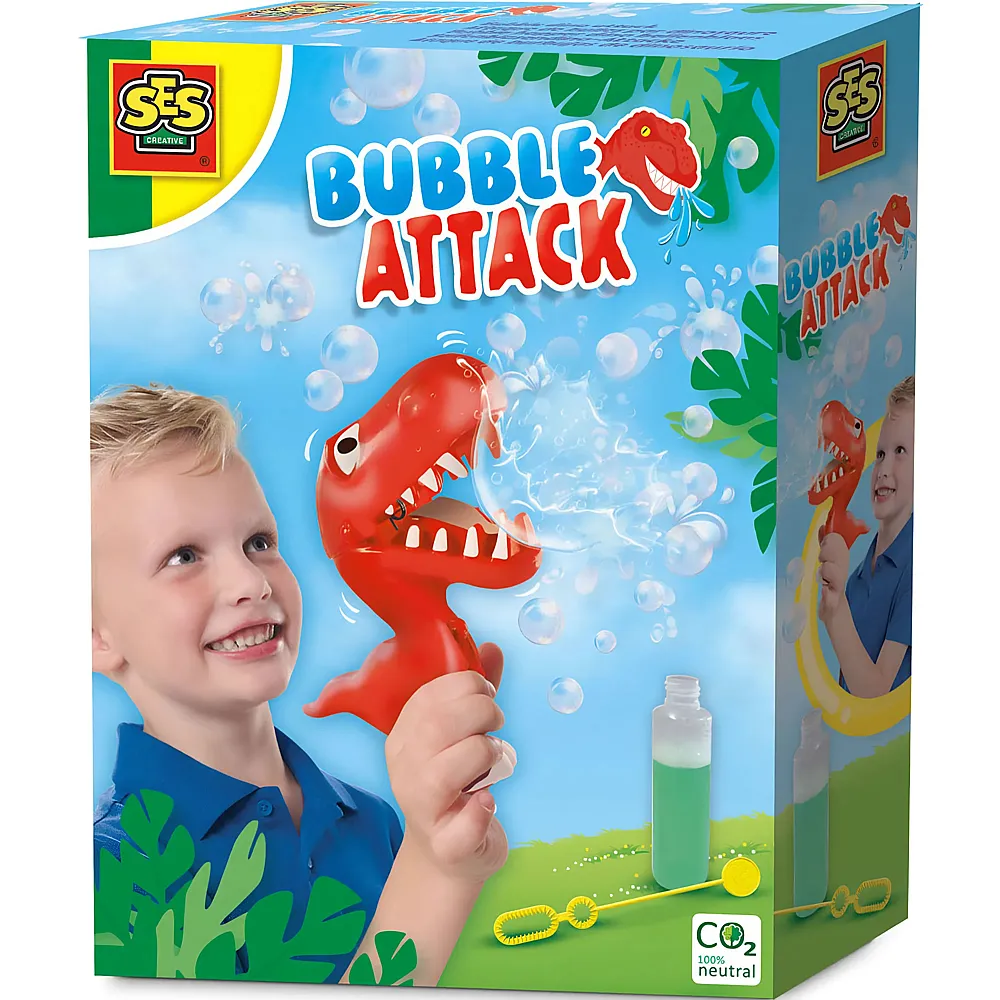 SES Bubble Happer Dino Seifenblasen