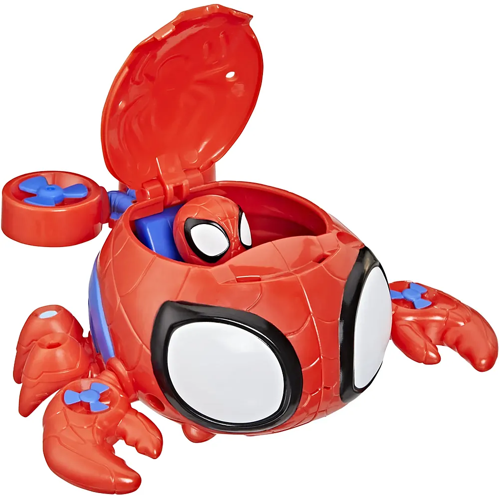 Hasbro Spidey Waterwebs Fahrzeug 3-fach ass., Figur 7.6 cm,