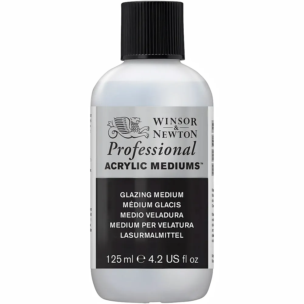 meinspielzeug - Winsor & Newton W&n Prof. Acryl Malmittel Lasurmalmittel 125ml Flasche