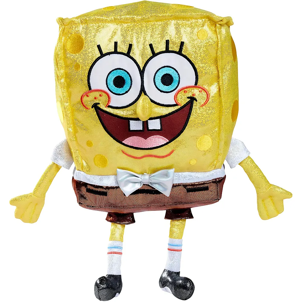 Simba Pl�sch Glitzernder Spongebob 30cm