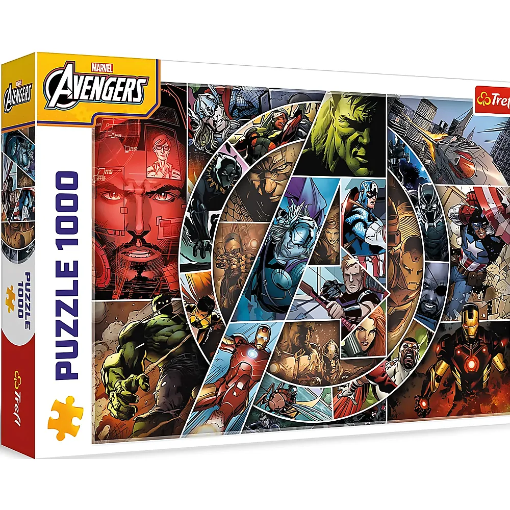 Trefl Puzzle Avengers Helden 1000Teile