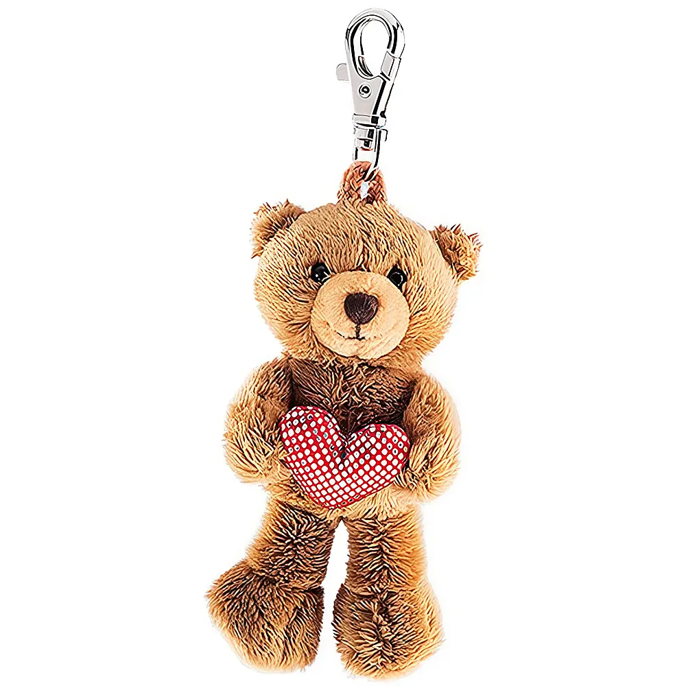 Schaffer Anhnger Teddy mit Herz 12cm | Accessoires