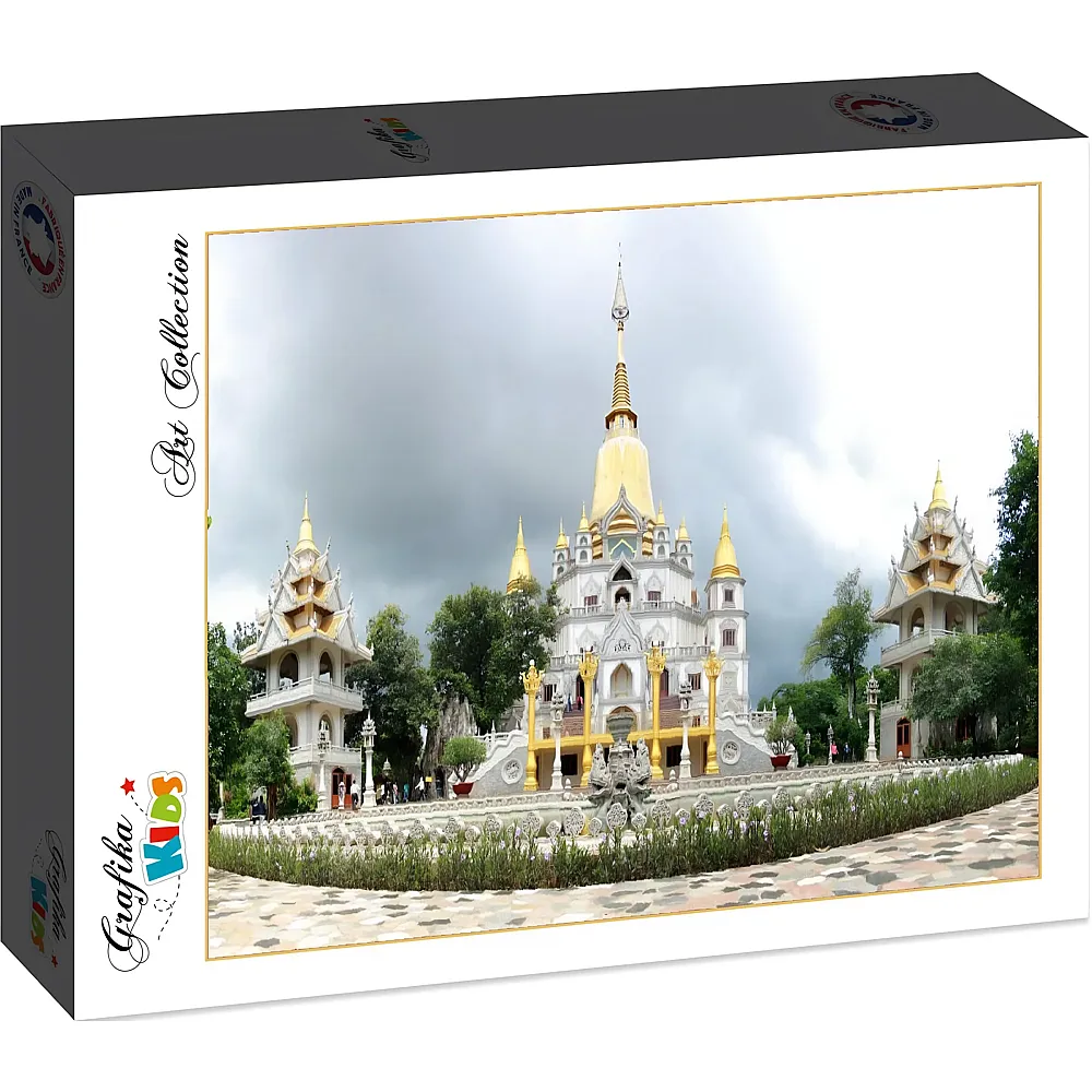 Grafika Puzzle Art Collection Grafika Kids Buu Long Temple - 12 Teile