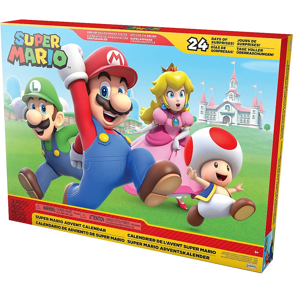 Jakks Pacific Adventskalender Super Mario & Co.