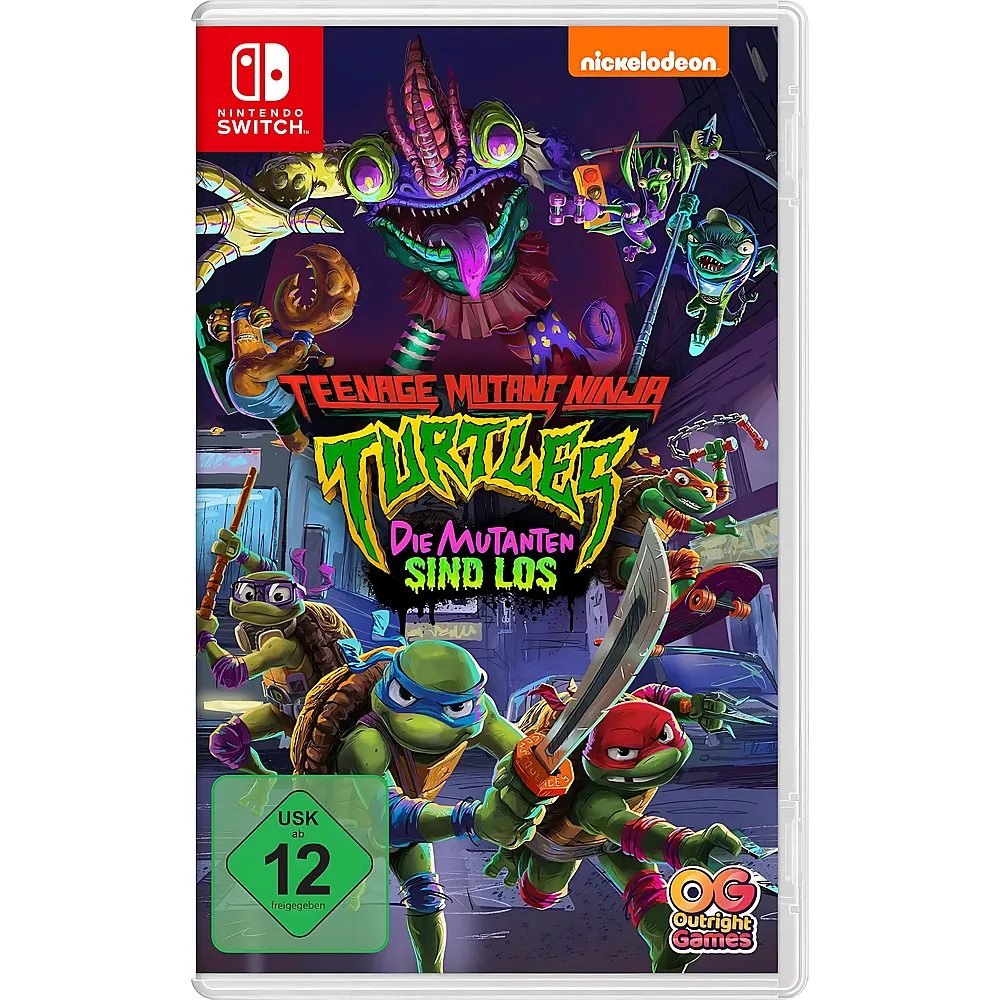Outright Games Switch TMNT Teenage Mutant Ninja Turtles: Die Mutanten sind los