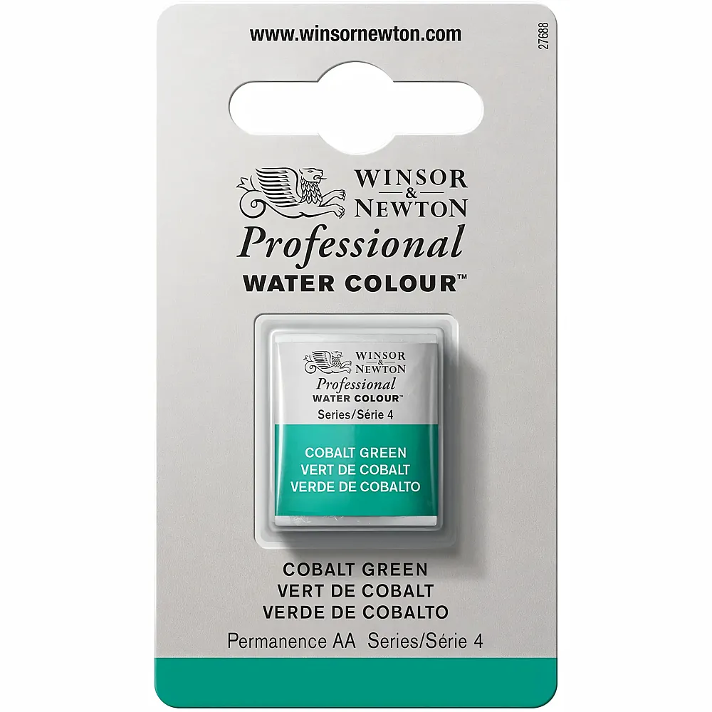 Winsor & Newton W&n Prof. Water Colour 1/2 Npfchen Kobaltgrn - Marques