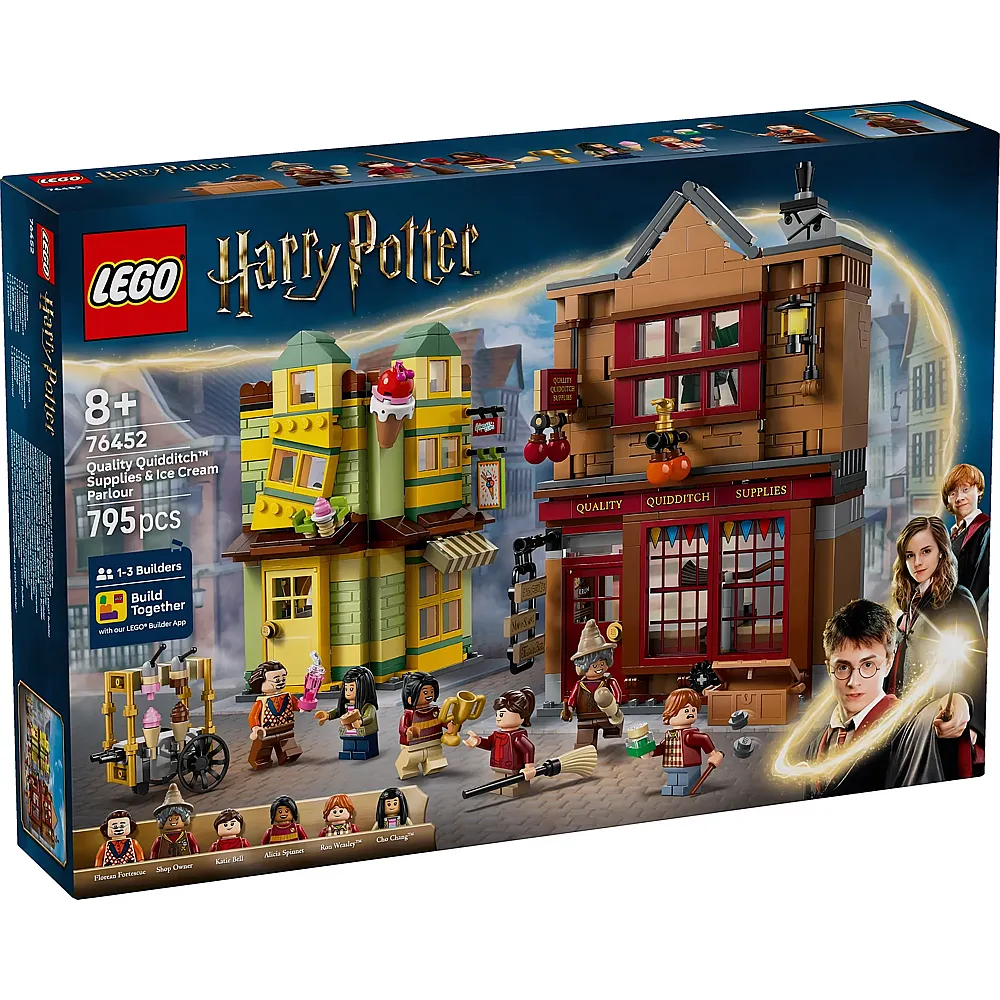 LEGO Harry Potter Qualit�t f�r Quidditch und Fortescues Eissalon - 795 Teile