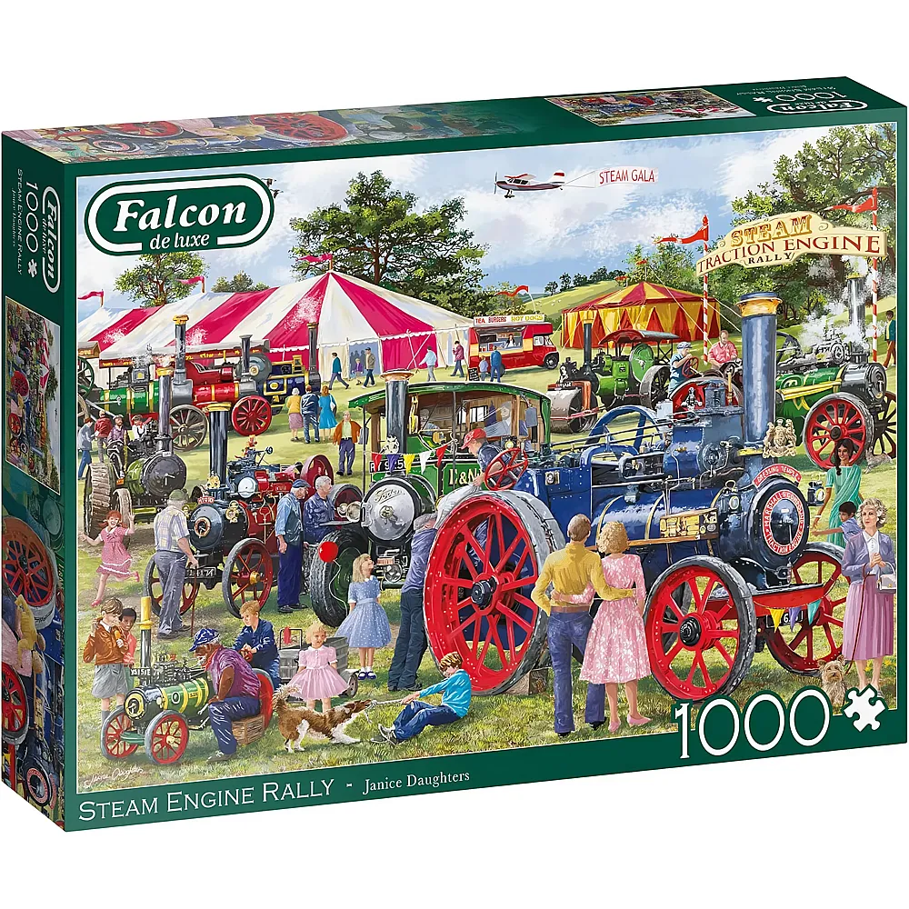 Falcon Puzzle Janice Daughters Steam Engine Rally - 1000 Teile