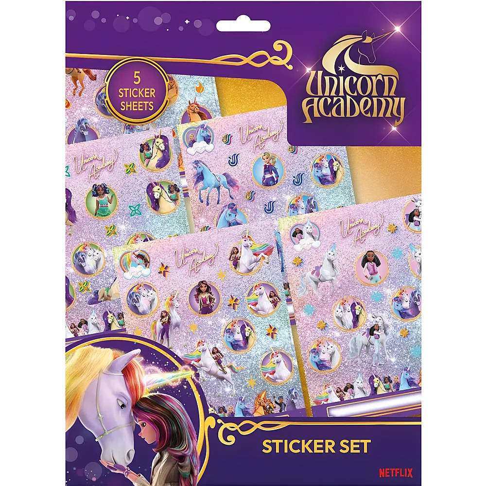 meinspielzeug - Sombo Unicorn Academy Sticker-Set