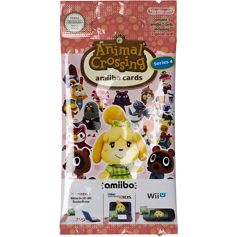 Nintendo amiibo Cards Animal Crossing: Series 4 2er Pack