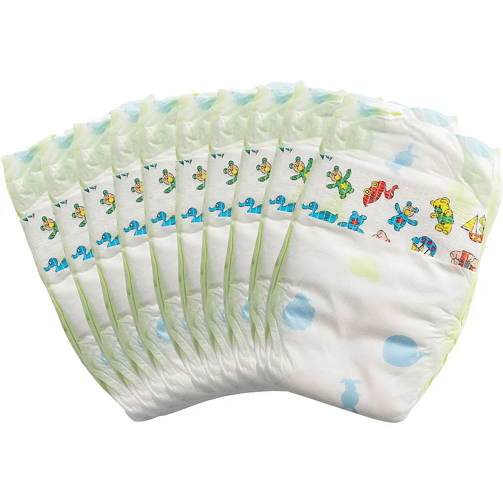 meinspielzeug - Heless Puppenwindeln, 10 St�ck - 35 - 50 cm | Puppenzubeh�r