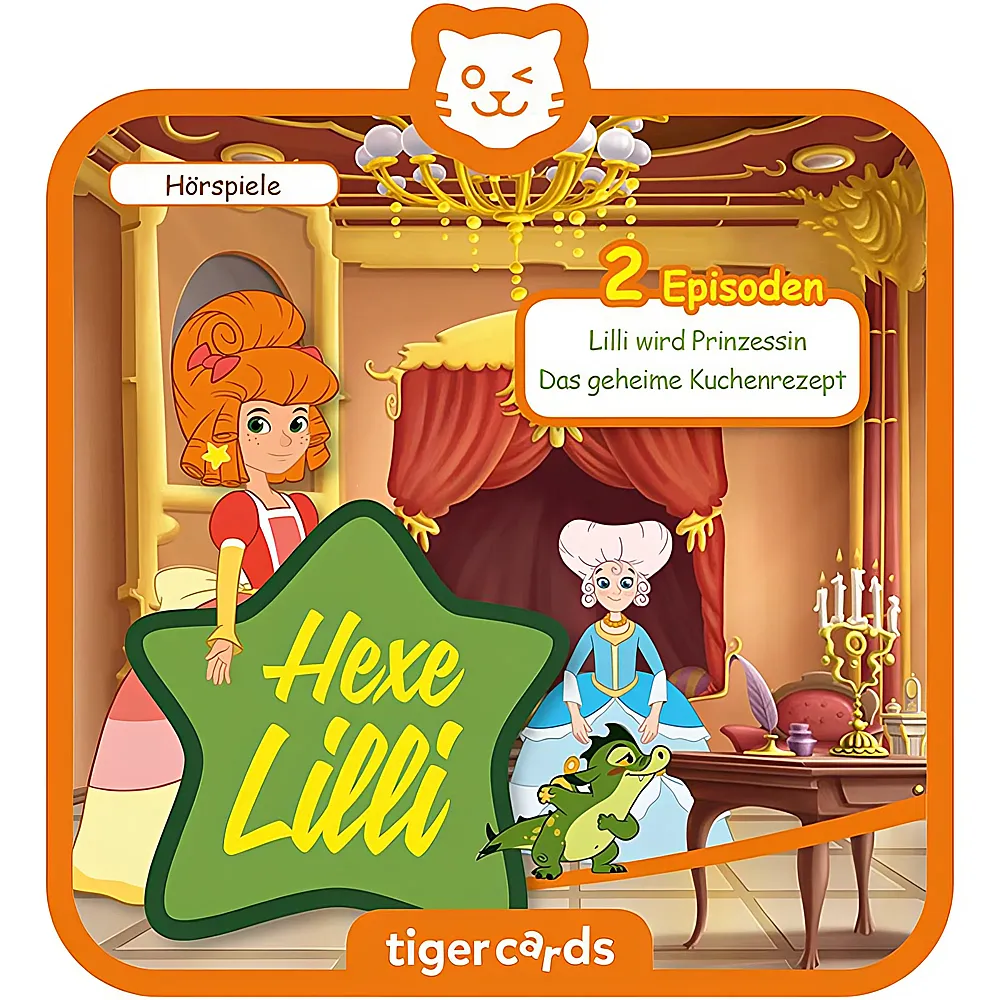 Tigermedia tigercard Hexe Lilli wird Prinzessin DE | Hrbcher & Hrspiele