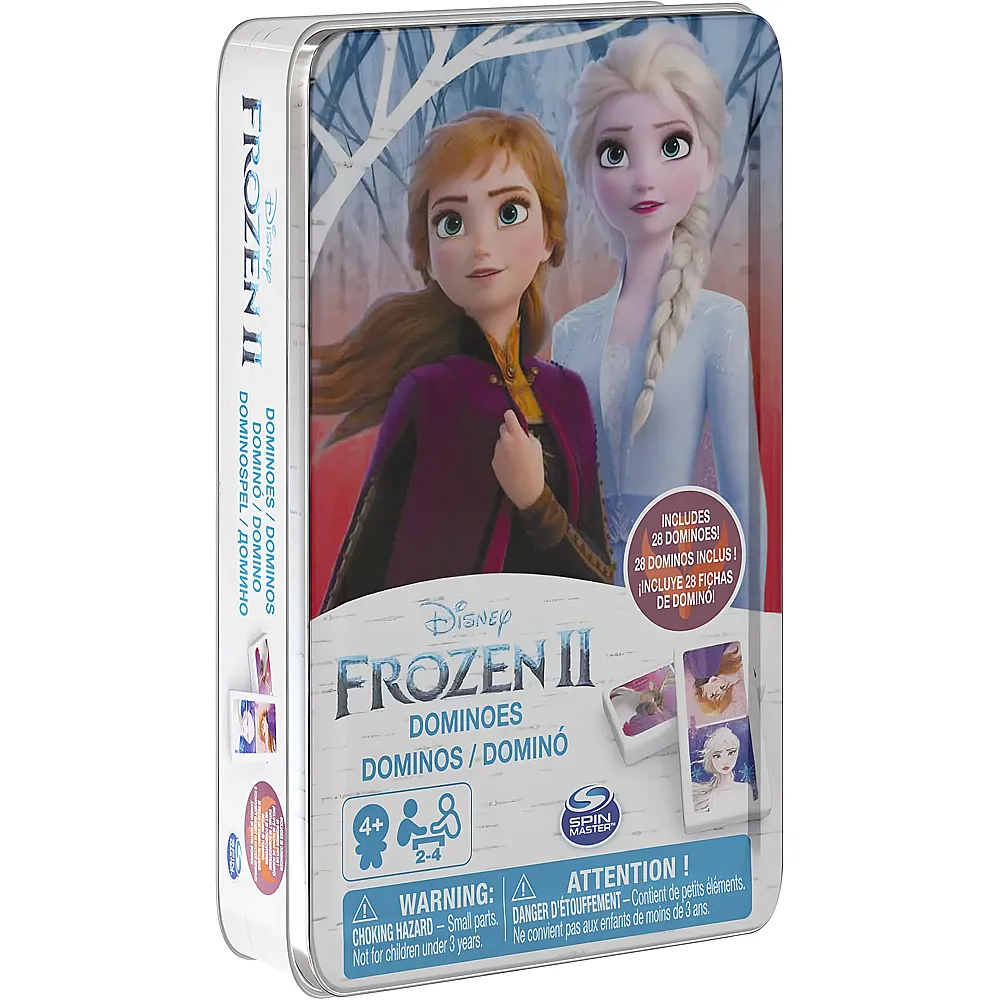 Spin Master Disney Frozen Metalldose Dominos Frozen 2