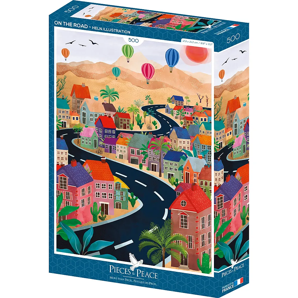 Pieces & Peace Puzzle Auf Achse - 500 Teile