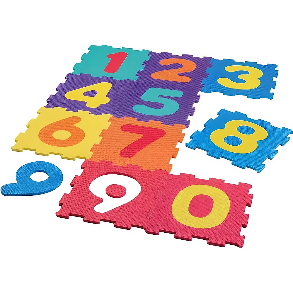 Happy People Puzzlematte Zahlen - 10 Teile