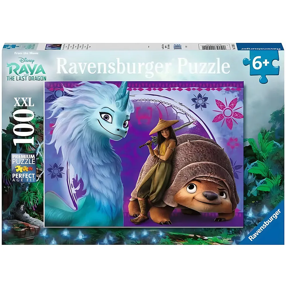 Ravensburger Puzzle Disney Princess Die fantastische Welt von Raya 100XXL