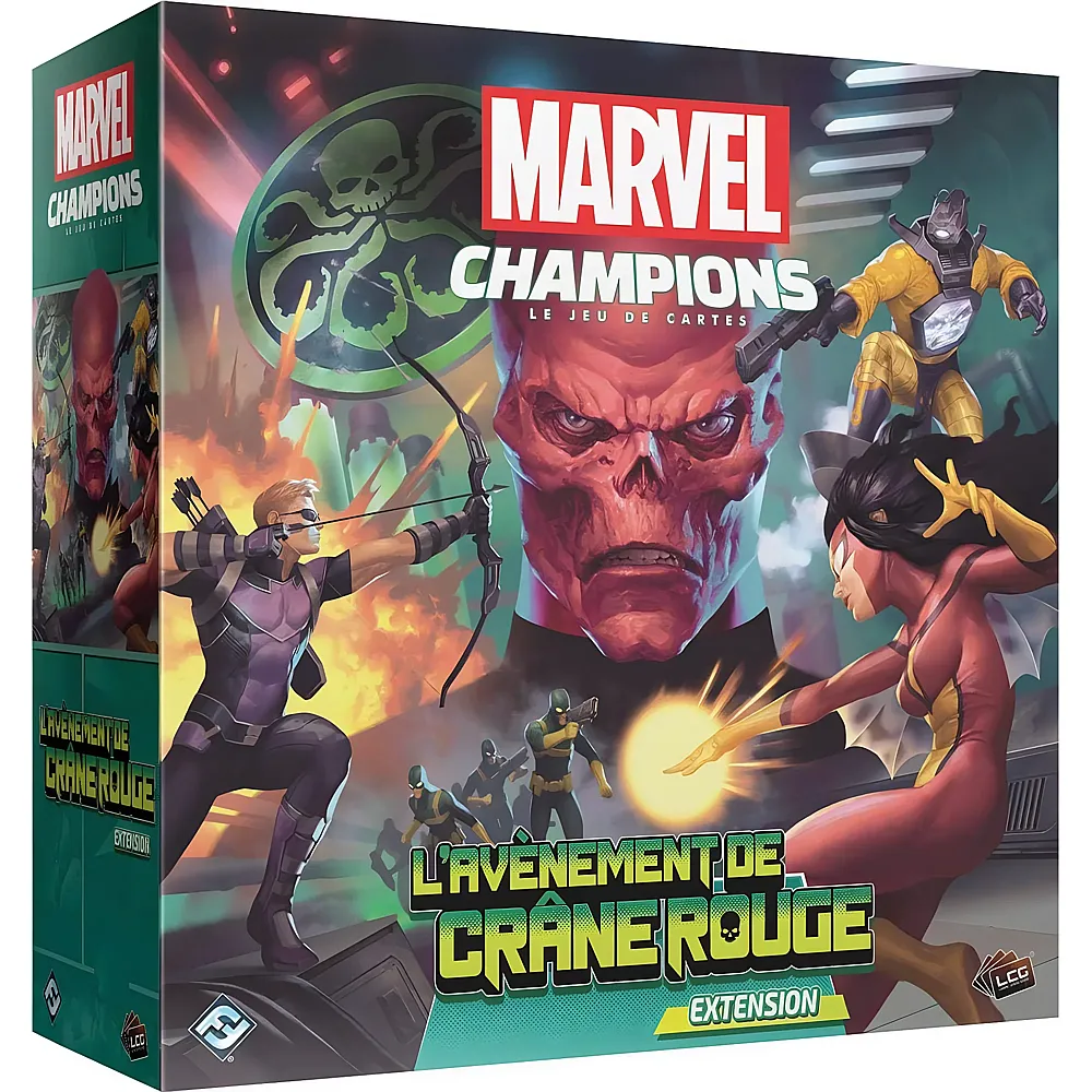 Fantasy Flight Games Marvel Champions L'Av�nement de Cr�ne Rouge Extension - Franz�sisch