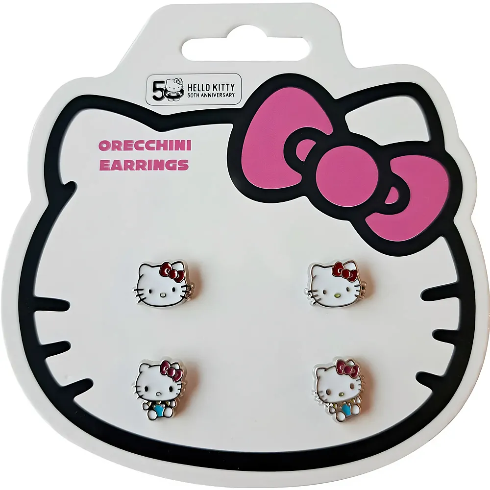 meinspielzeug - Coriex Hello Kitty Ohrringe 2 Sets