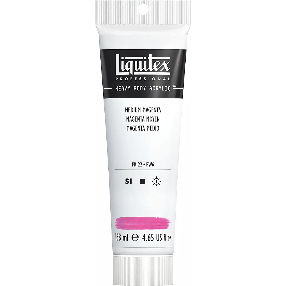 Liquitex Lqx Prof. Heavy Body Acrylfarbe 138ml Tube Mittel Magenta - Suche