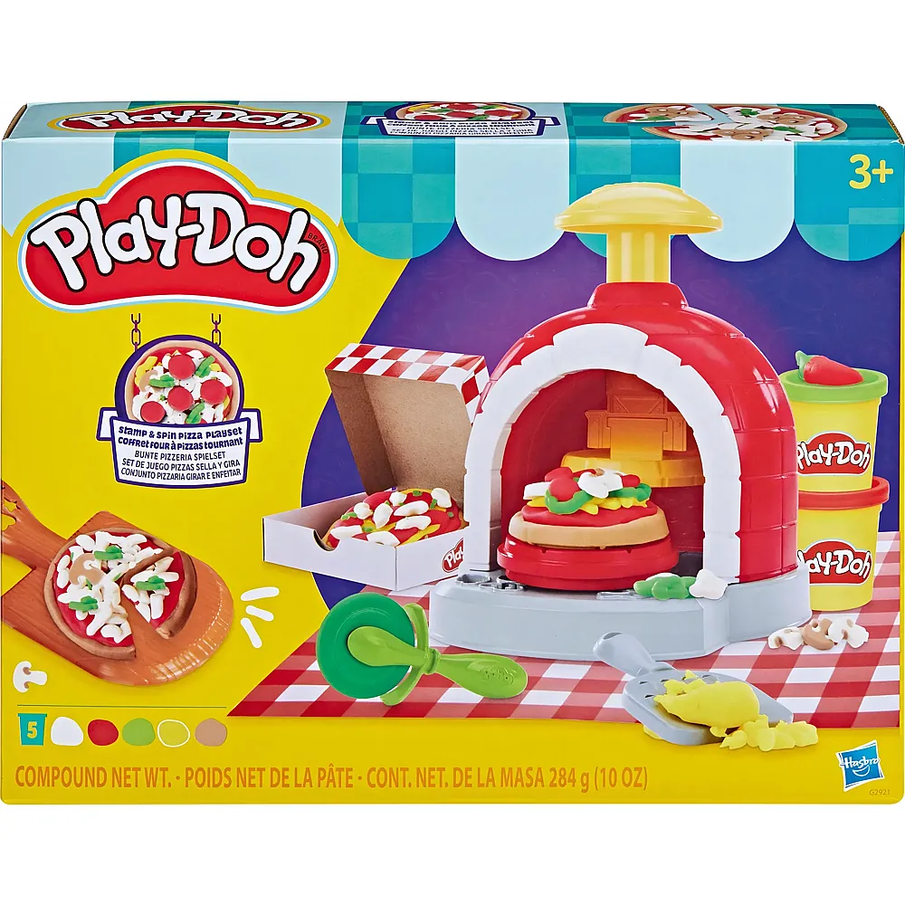 Play-Doh Stamp And Spin Pizza Playset