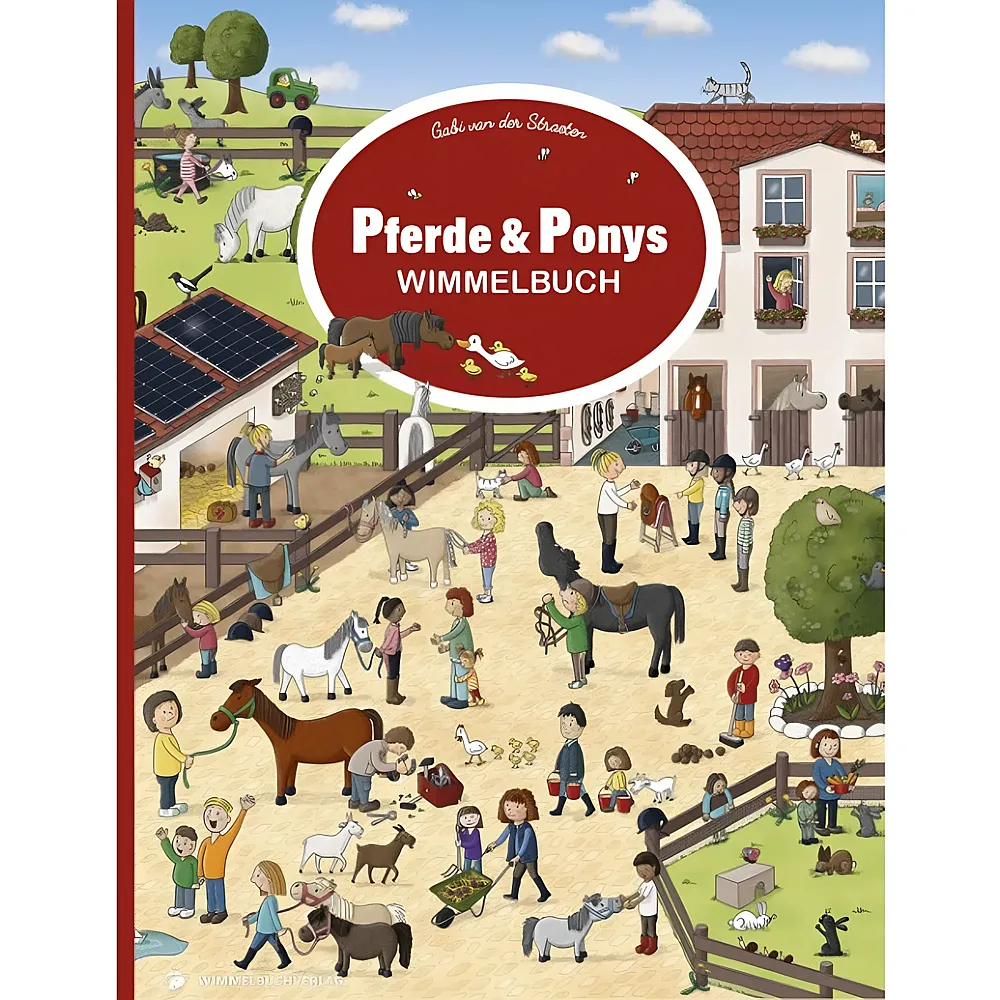 Adrian Pony und Pferde Wimmelbuch