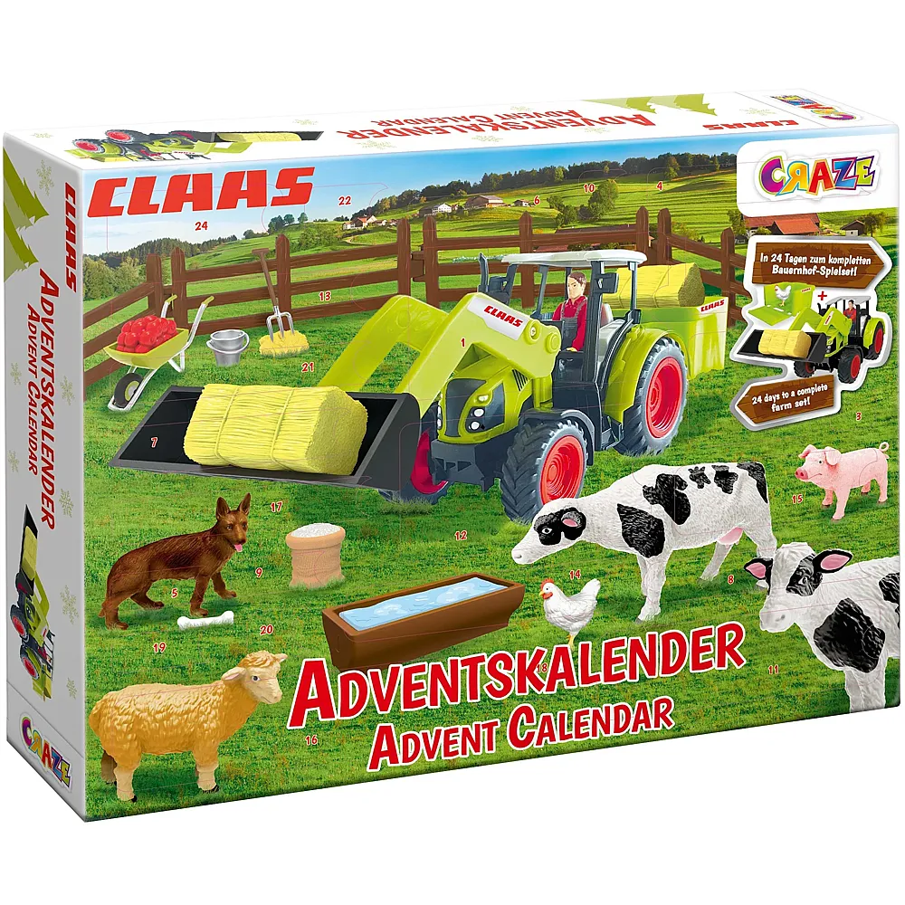Craze Adventskalender Claas
