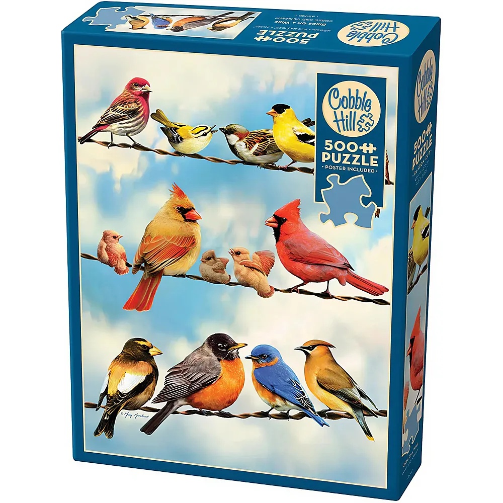 Cobble Hill Puzzle Birds on a Wire - 500 Teile
