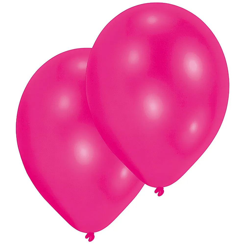 Amscan Ballone Pink 10Teile | Kindergeburtstag