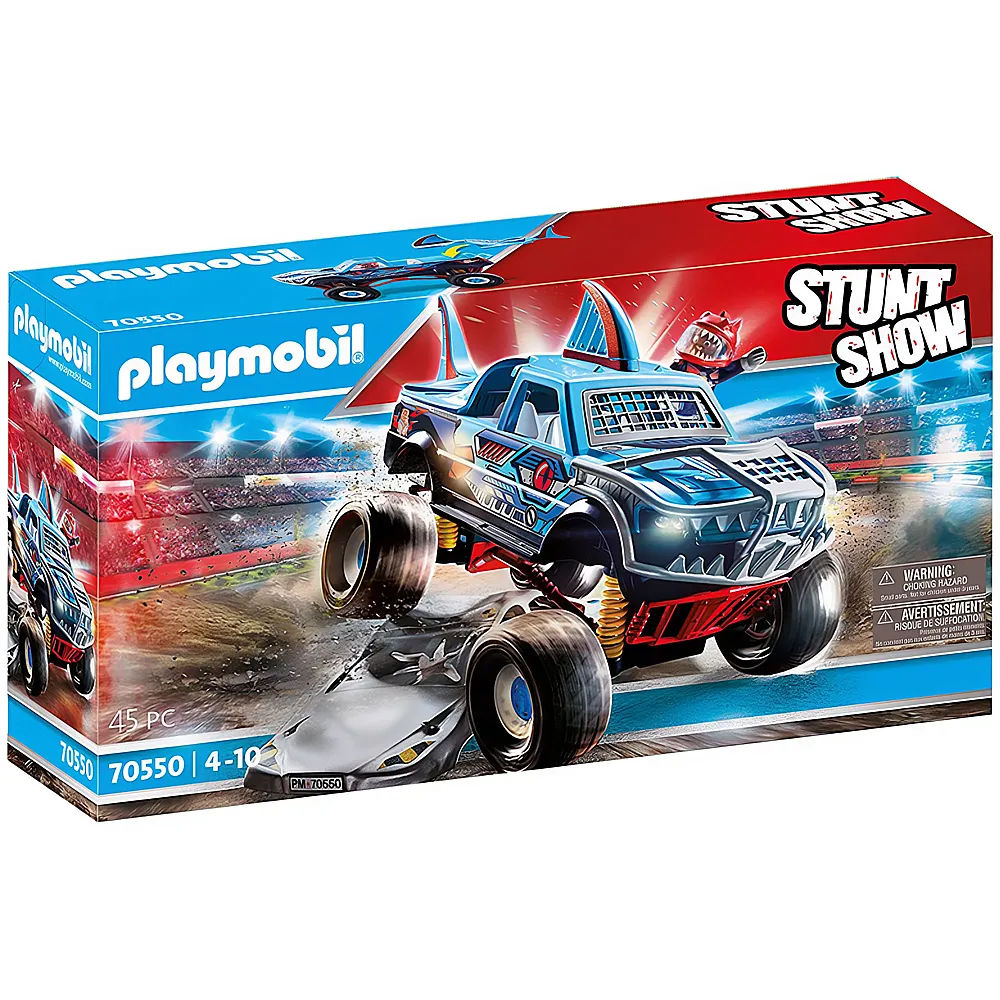 PLAYMOBIL Stuntshow Monster Truck Shark 70550