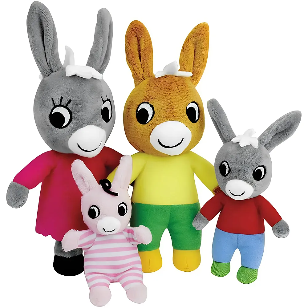 Jemini Trotro mit Mama, Papa und Schwester - 11 / 23 cm