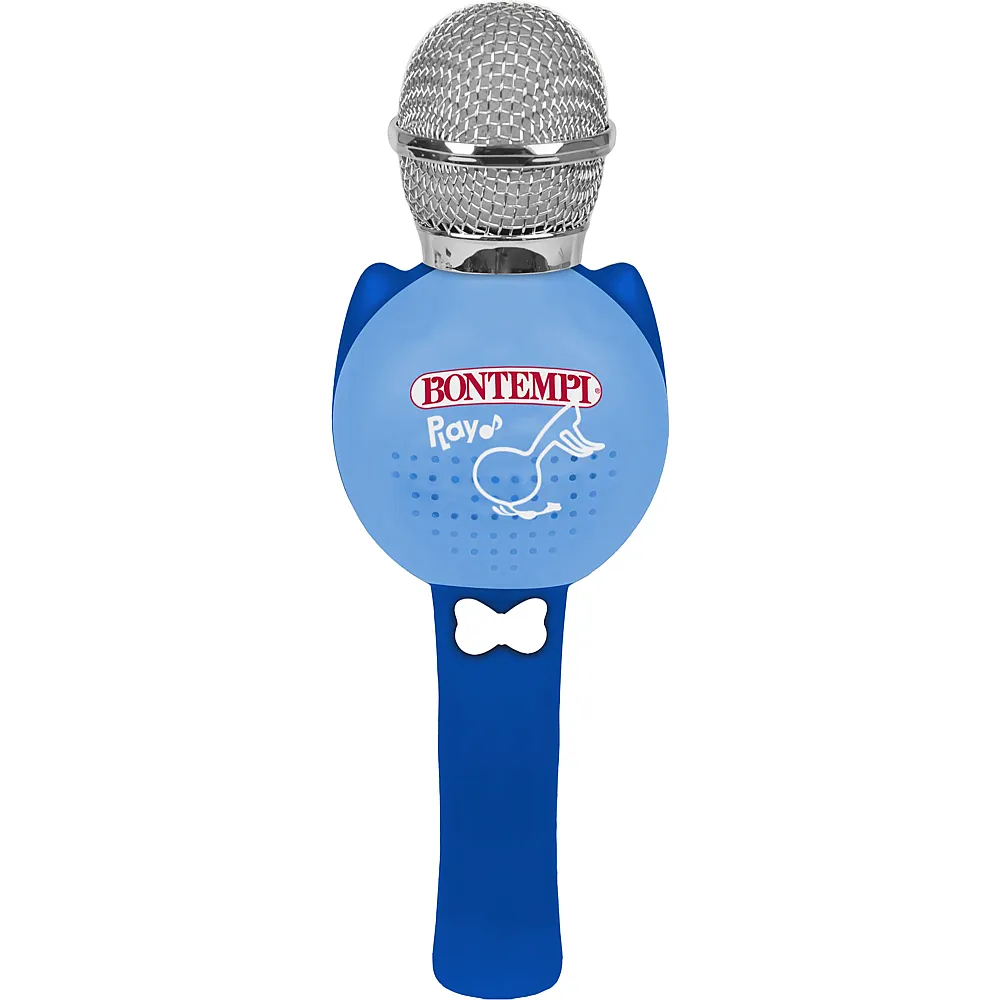 Bontempi Karaoke Mikrofon Blau