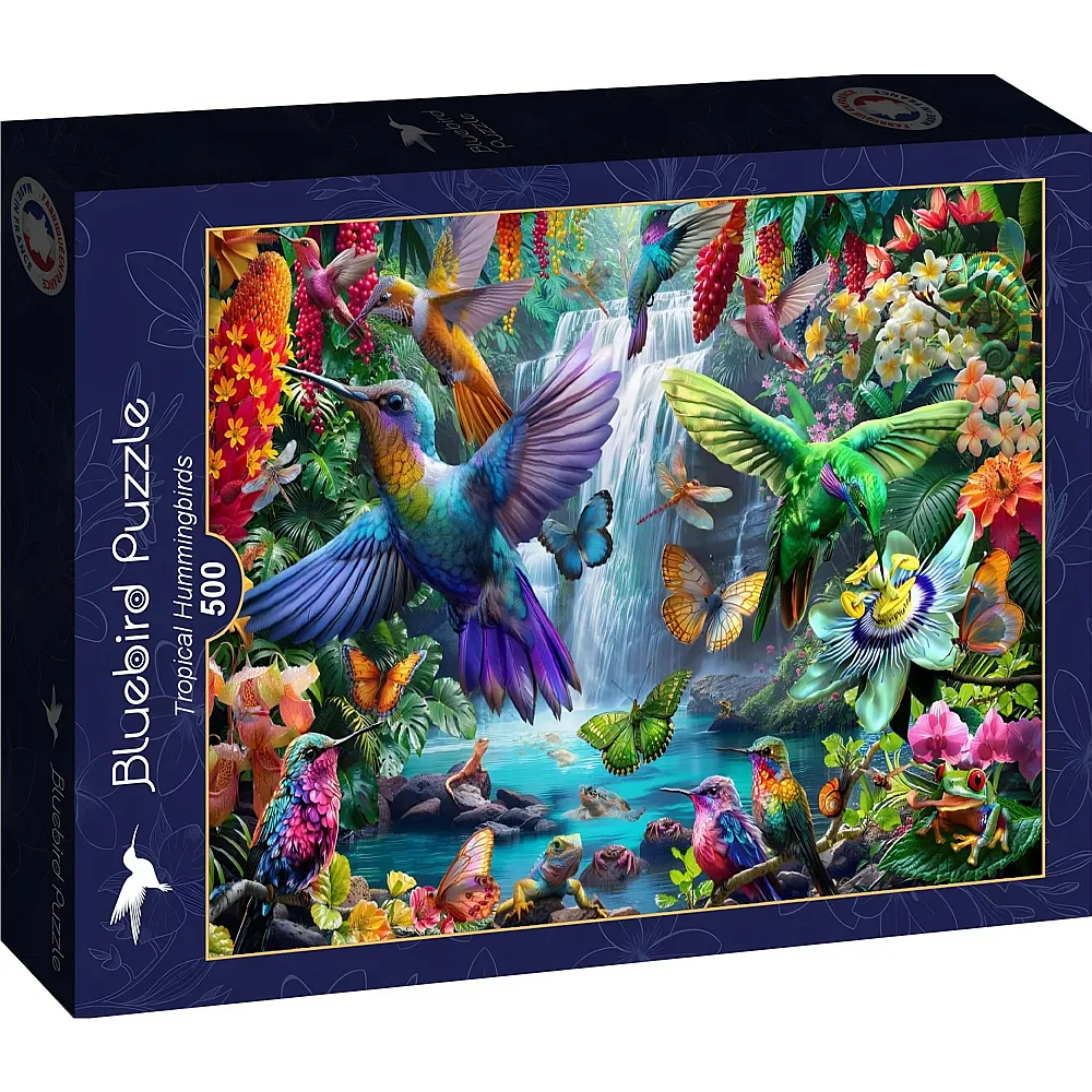 Bluebird Puzzle Tropical Hummingbirds 500Teile