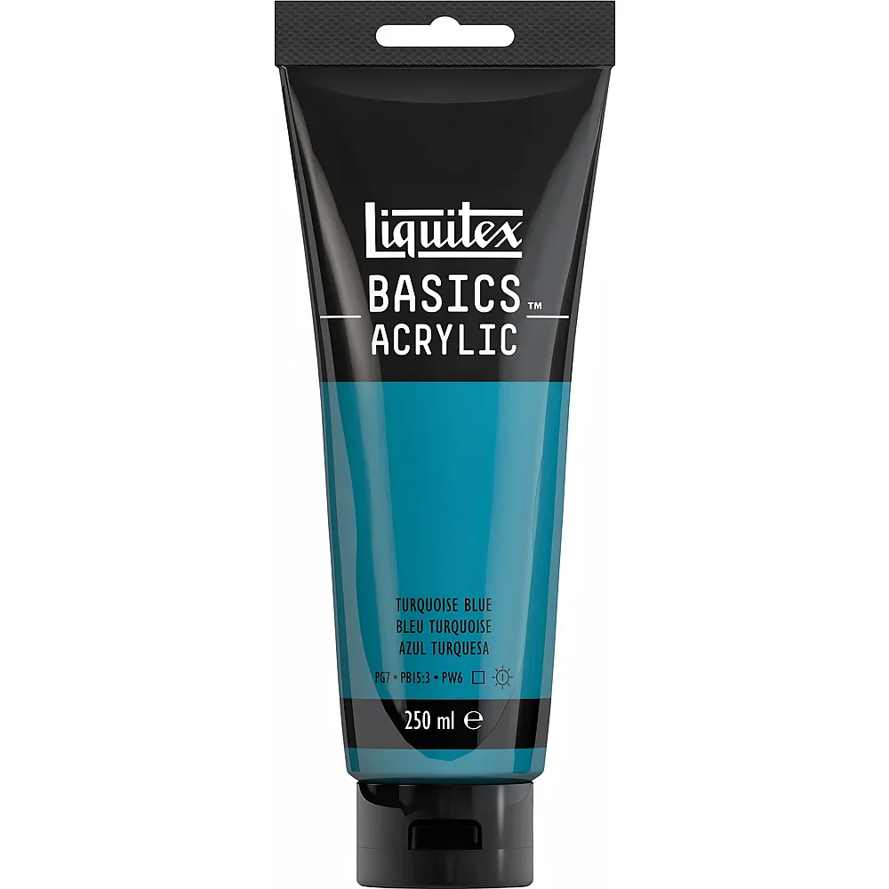 Liquitex Lqx Basics Acrylfarbe 250ml Tube Trkisblau - Suche