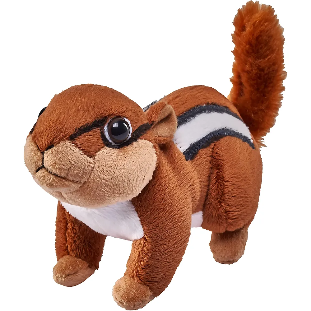meinspielzeug - Wild Republic Wilderness Streifenh�rnchen - 12 cm | Waldtiere Pl�sch