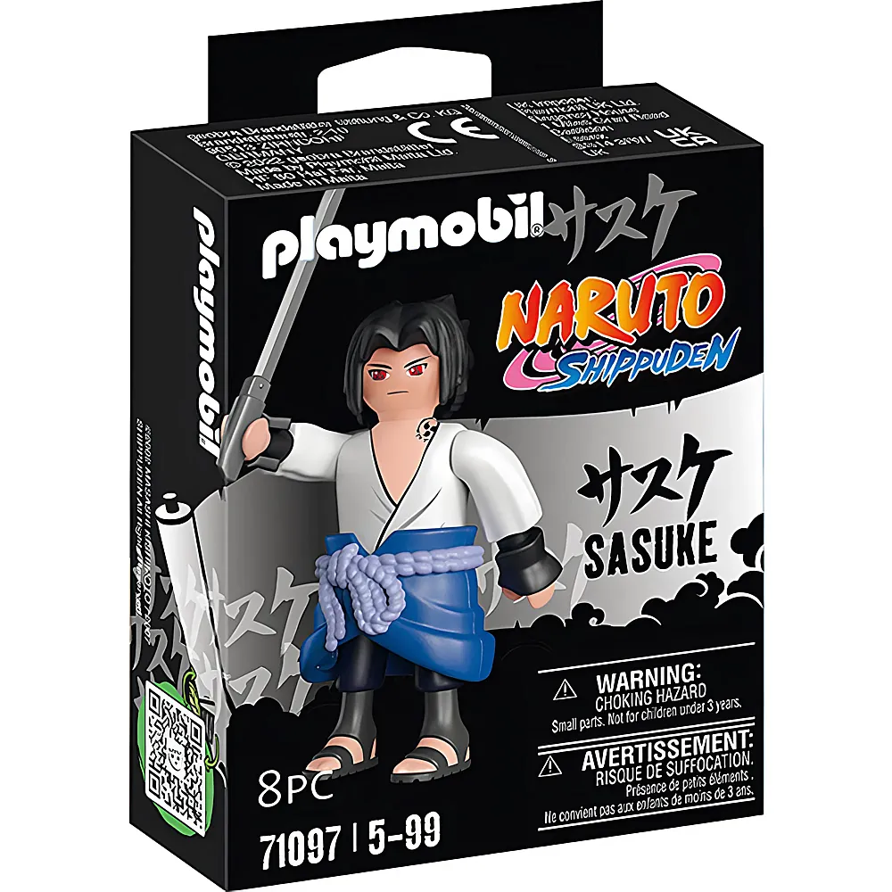 PLAYMOBIL Naruto Shippuden Sasuke 71097
