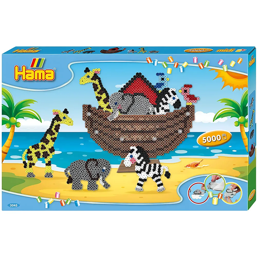 Hama Midi Geschenkpackung Arche Noah - 5000 Teile