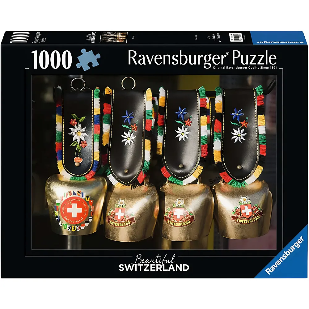 Ravensburger Puzzle Beautiful Switzerland Treicheln 1000Teile
