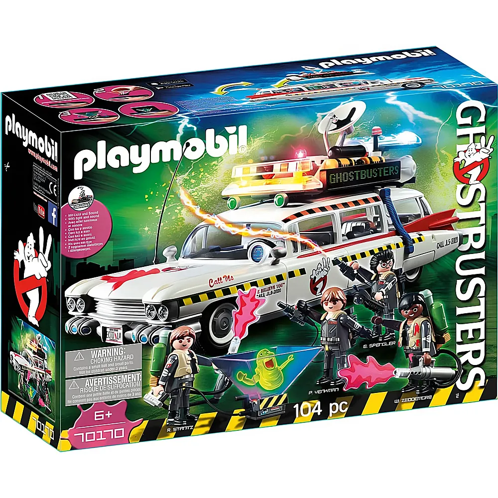 PLAYMOBIL Ghostbusters Ecto-1A 70170