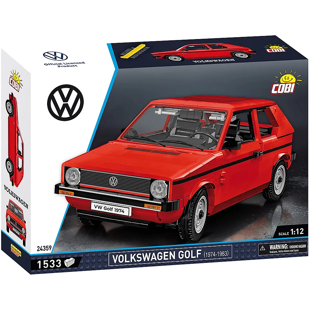 meinspielzeug - COBI VW Golf 1974-1983 24359 | Klemmbausteine Fahrzeuge